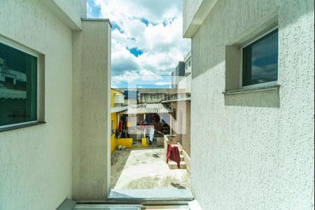 Vista da Sala de apartamento para alugar com 2 quartos, 86m² em Vila Linda, Santo André