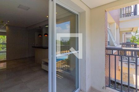 Varanda Sala de apartamento à venda com 2 quartos, 60m² em Vila Castelo, São Paulo