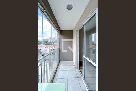 Varanda de kitnet/studio para alugar com 1 quarto, 28m² em Tatuapé, São Paulo