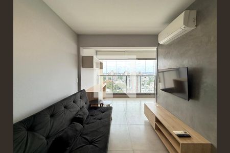 Sala de apartamento para alugar com 1 quarto, 41m² em Santo Amaro, São Paulo