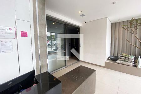 hall de enrtrada de kitnet/studio para alugar com 1 quarto, 22m² em Cerqueira César, São Paulo