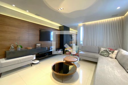 Sala de apartamento à venda com 3 quartos, 108m² em Santo Antônio, Belo Horizonte