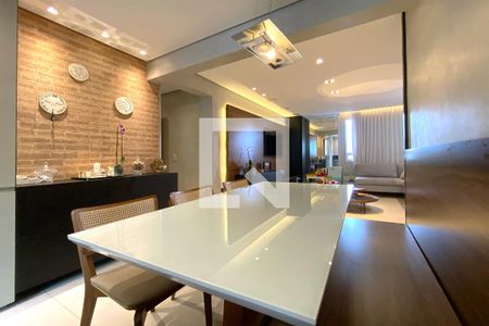 Sala de Jantar de apartamento à venda com 3 quartos, 108m² em Santo Antônio, Belo Horizonte