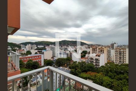 Vista da Sala de apartamento para alugar com 3 quartos, 115m² em Grajaú, Rio de Janeiro