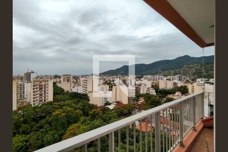 Vista da Sala de apartamento para alugar com 3 quartos, 115m² em Grajaú, Rio de Janeiro
