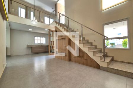 Sala de casa de condomínio à venda com 4 quartos, 216m² em Swiss Park, Campinas