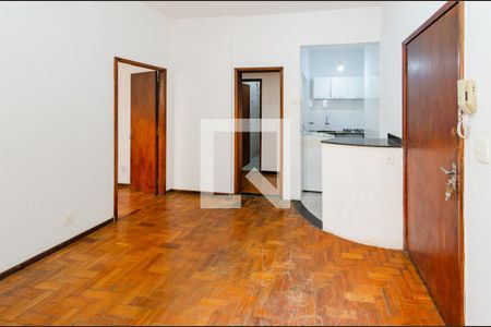 Sala de apartamento à venda com 2 quartos, 58m² em Centro, Belo Horizonte