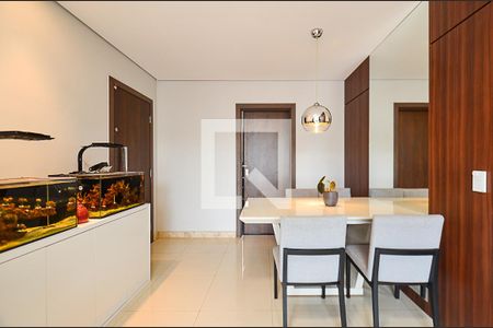 Sala Ambientes de apartamento à venda com 3 quartos, 84m² em União, Belo Horizonte