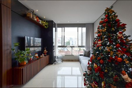 Sala Ambientes de apartamento à venda com 3 quartos, 84m² em União, Belo Horizonte