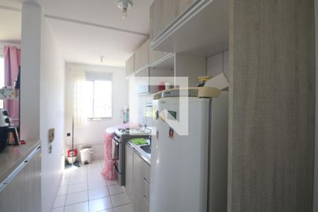 Cozinha e Área de Serviço de apartamento à venda com 2 quartos, 47m² em Mato Grande, Canoas