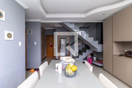 Sala de apartamento à venda com 3 quartos, 146m² em Castelo, Belo Horizonte