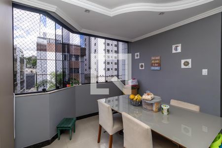 Sala de apartamento à venda com 3 quartos, 146m² em Castelo, Belo Horizonte