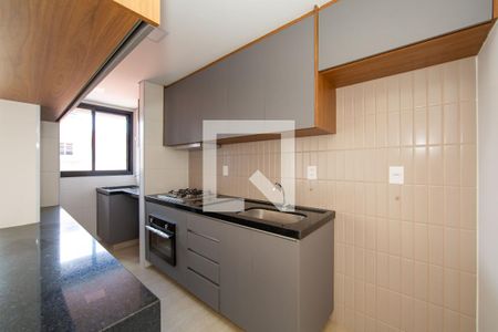 COZINHA de apartamento para alugar com 3 quartos, 77m² em Santo Antônio, Belo Horizonte