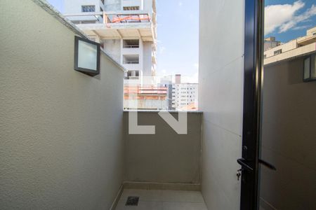 VARANDA de apartamento para alugar com 3 quartos, 77m² em Santo Antônio, Belo Horizonte