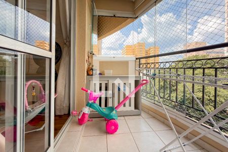 Varanda da Sala de apartamento para alugar com 3 quartos, 85m² em Cambuci, São Paulo