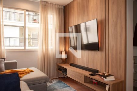 Sala de apartamento à venda com 2 quartos, 64m² em Chácara Inglesa, São Paulo