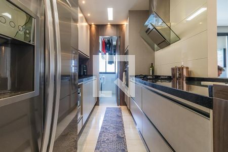 Cozinha de apartamento à venda com 2 quartos, 89m² em Empresarial 18 do Forte, Barueri