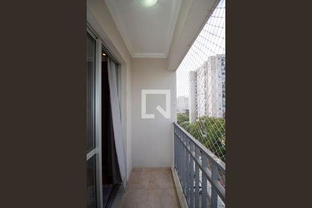 Varanda da Sala de apartamento para alugar com 2 quartos, 63m² em Jardim Iris, São Paulo