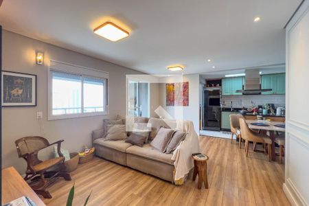 Sala de apartamento à venda com 2 quartos, 84m² em Vila Dom Pedro I, São Paulo