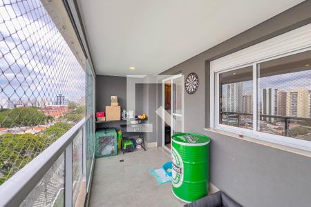 Varanda de apartamento à venda com 2 quartos, 84m² em Vila Dom Pedro I, São Paulo