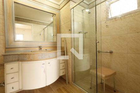 Banheiro da Suíte 1 de apartamento à venda com 3 quartos, 108m² em Campo Belo, São Paulo