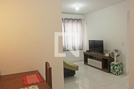 Sala de apartamento para alugar com 2 quartos, 60m² em Saboó, Santos