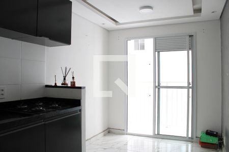 Sala/Cozinha de apartamento para alugar com 1 quarto, 28m² em Belenzinho, São Paulo