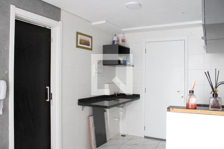 Sala/Cozinha de apartamento para alugar com 1 quarto, 28m² em Belenzinho, São Paulo