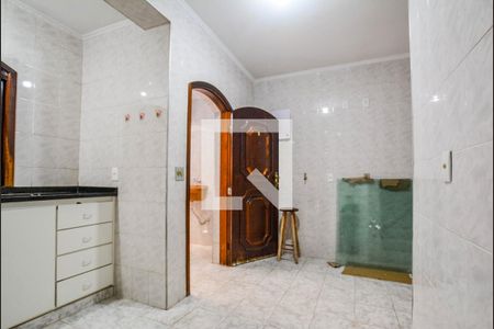 Cozinha de casa para alugar com 1 quarto, 50m² em Jardim Las Vegas, Santo André