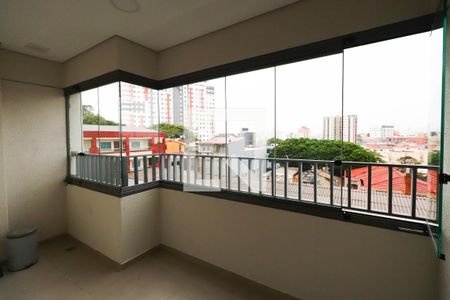 Sacada de kitnet/studio para alugar com 1 quarto, 27m² em Chácara Seis de Outubro, São Paulo