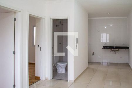 Sala/cozinha de casa de condomínio para alugar com 2 quartos, 42m² em Chácara Belenzinho, São Paulo