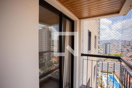 VARANDA DA SALA de apartamento para alugar com 3 quartos, 74m² em Santana, São Paulo