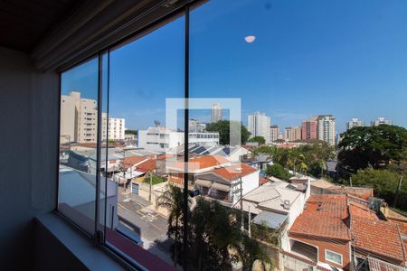 VISTA DA SACADA de apartamento à venda com 3 quartos, 80m² em Ponte Preta, Campinas