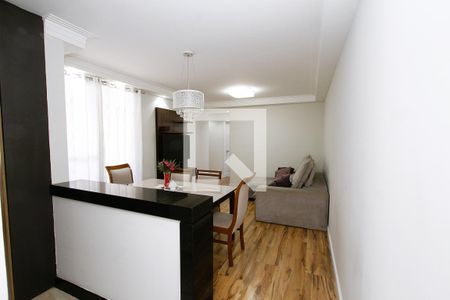 Sala de apartamento para alugar com 3 quartos, 72m² em Jk, Contagem