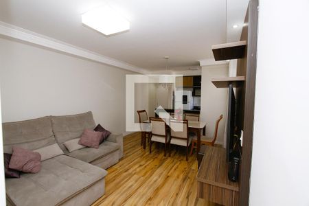 Sala de apartamento para alugar com 3 quartos, 72m² em Jk, Contagem