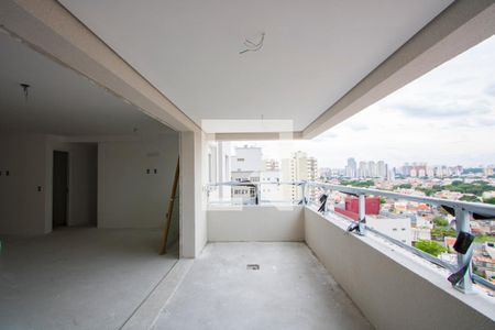 Varanda de apartamento à venda com 2 quartos, 94m² em Vila Valparaíso, Santo André