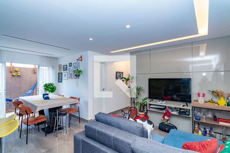 Sala de apartamento à venda com 2 quartos, 82m² em Buritis, Belo Horizonte