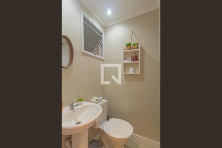 Lavabo de casa de condomínio à venda com 2 quartos, 87m² em Igara, Canoas