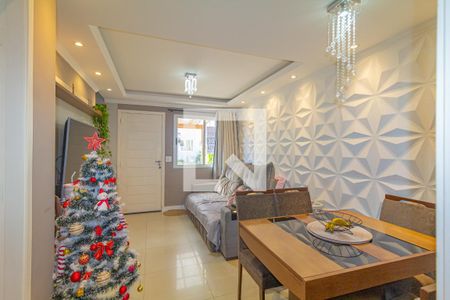 Sala de casa de condomínio à venda com 2 quartos, 87m² em Igara, Canoas