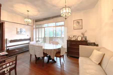 Sala de apartamento à venda com 3 quartos, 95m² em Santo Antônio, Belo Horizonte