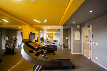 Área comum - Academia de kitnet/studio para alugar com 1 quarto, 24m² em Água Branca, São Paulo