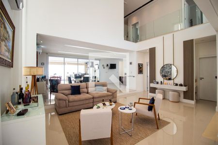 Sala de casa de condomínio para alugar com 5 quartos, 470m² em Vossoroca, Votorantim