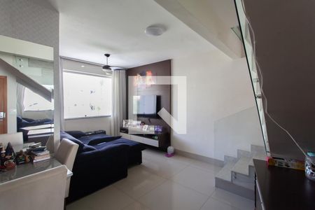  Sala 1 de apartamento à venda com 3 quartos, 170m² em Castelo, Belo Horizonte