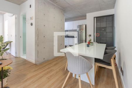 Sala de Jantar de apartamento à venda com 1 quarto, 70m² em Campo Belo, São Paulo