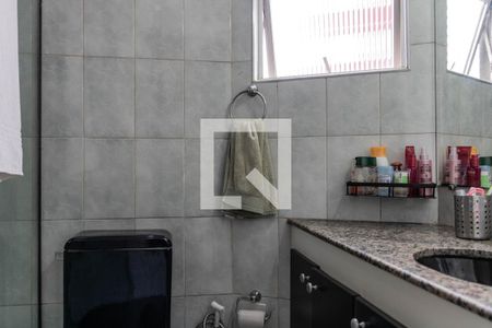Banheiro da Suíte de apartamento à venda com 3 quartos, 90m² em Calafate, Belo Horizonte