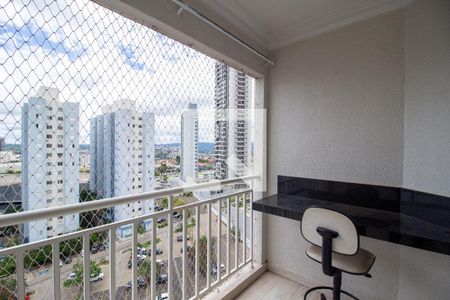 Varanda da Sala de apartamento para alugar com 2 quartos, 68m² em Parque Campolim, Sorocaba