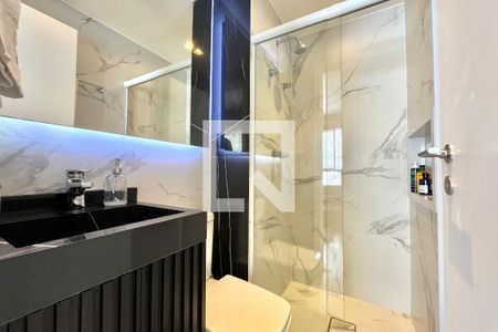 Banheiro Social de apartamento para alugar com 1 quarto, 56m² em Vila da Saúde, São Paulo