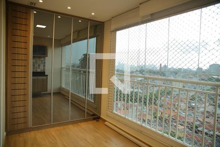Varanda da Sala de apartamento à venda com 2 quartos, 62m² em Jardim Paramount, São Bernardo do Campo