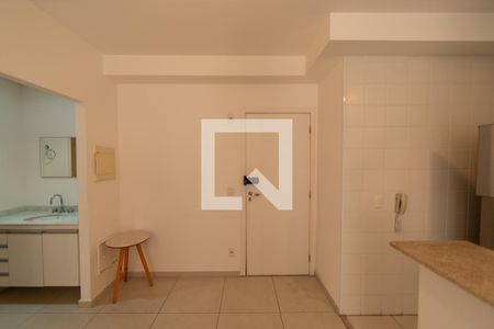 Sala_Cozinha - Conjugada de apartamento para alugar com 1 quarto, 53m² em Alphaville Industrial, Barueri