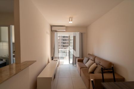 Sala_Cozinha - Conjugada de apartamento para alugar com 1 quarto, 53m² em Alphaville Industrial, Barueri